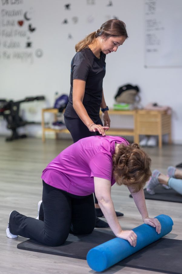 Respiración más suelo pélvico